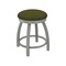 Holland Bar Stool Co 18" Swivel Vanity Stool, Nickel Finish, Graph Parrot Seat 80218AN015 - alternate 1